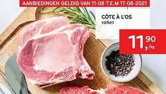 Côte à l’os varken