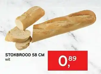 Alvo Stokbrood wit aanbieding
