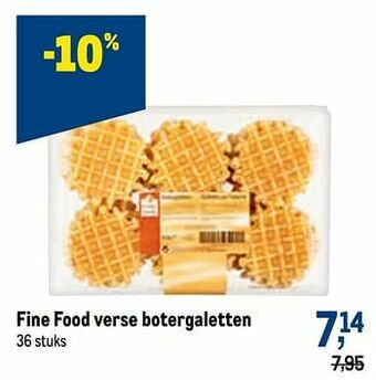 Makro Fine food verse botergaletten aanbieding