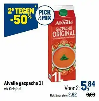 Alvalle gazpacho original