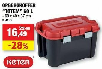 Hubo Opbergkoffer totem aanbieding