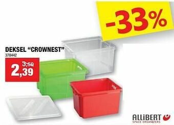 Hubo Deksel crownest aanbieding