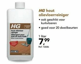 Hubo Hg hout olievloerreiniger aanbieding