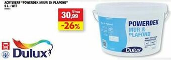 Hubo Acrylverf powerdek muur en plafond - wit aanbieding