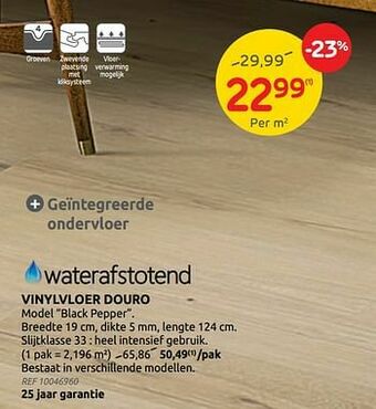Brico Vinylvloer douro aanbieding