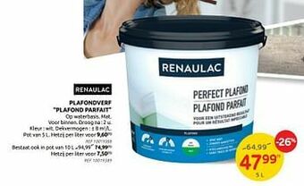 Brico Plafondverf plafond parfait aanbieding