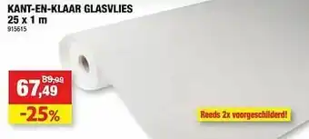 Hubo Kant-en-klaar glasvlies aanbieding