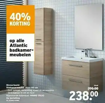 Badkamermeubel alice