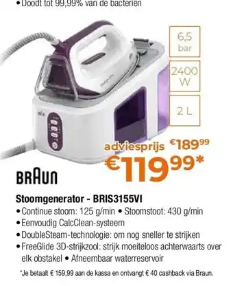 Stoomgenerator - bris3155vi