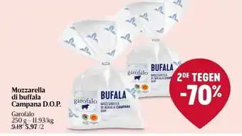 Delhaize Mozzarella di buffala campana d.o.p. aanbieding