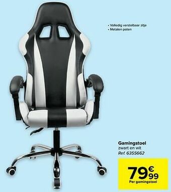Carrefour Gamingstoel aanbieding