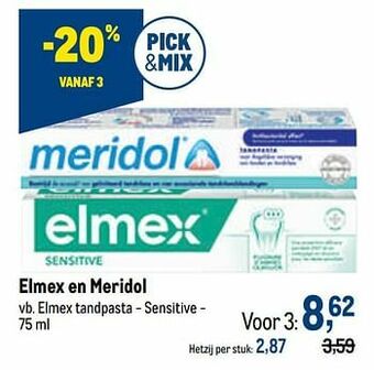 Elmex tandpasta - sensitive