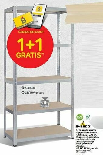Brico Opbergrek galva aanbieding