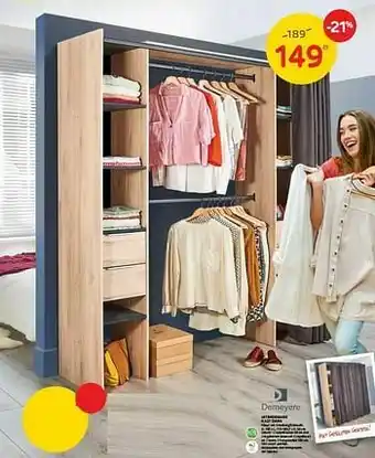 Brico Uitbreidbare kast dana aanbieding
