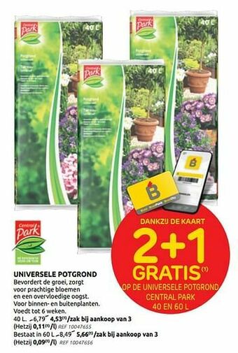 Brico Universele potgrond aanbieding