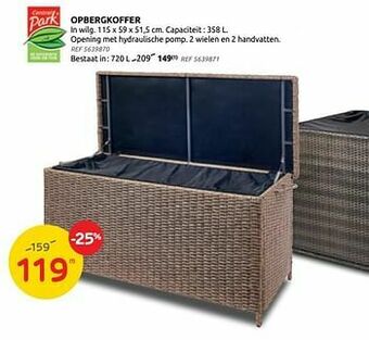 Brico Opbergkoffer aanbieding
