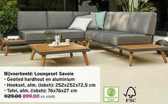 GAMMA Loungeset savoie aanbieding