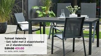 GAMMA Tuinset valencia aanbieding