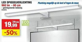 Hubo Led spiegelverlichting aanbieding