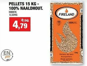 Hubo Pellets - 100% naaldhout aanbieding