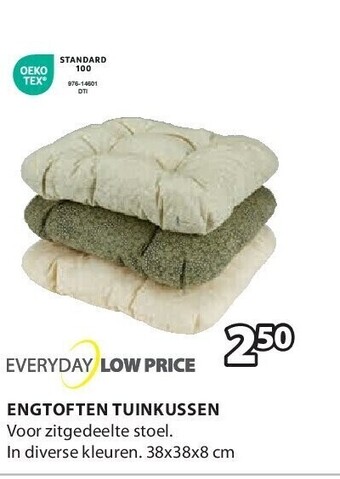 Jysk Engtoften tuinkussen aanbieding