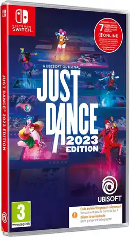Just dance 2023 - code in box - nintendo switch (exclusieve versie met panda-telefoonring)