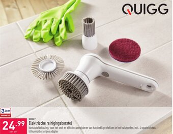 ALDI Quigg Elektrische reinigingsborstel aanbieding
