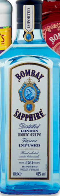Carrefour Gin Bombay Sapphire aanbieding