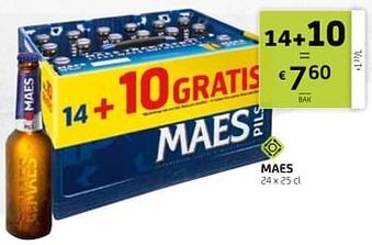 BelBev Maes aanbieding