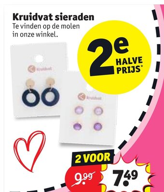 Kruidvat Kruidvat sieraden aanbieding
