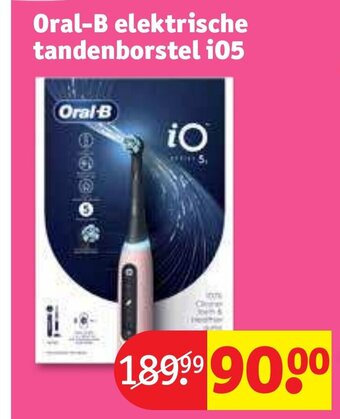 Kruidvat Oral-B elektrische tandenborstel i05 aanbieding