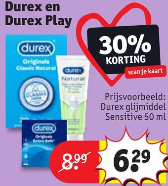 Kruidvat Durex en Durex Play aanbieding