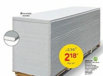Brico Gipsplaat aanbieding