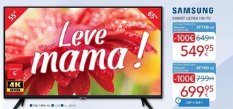Eldi Samsung smart ultra hd-tv 55’’/138 cm aanbieding