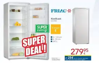 Eldi Koelkast co2903 aanbieding