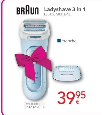 Eldi Ladyshave 3 in 1 ls5160 silk epil aanbieding