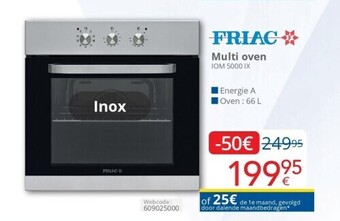 Eldi Multi oven aanbieding