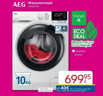 Eldi Wasautomaat aanbieding