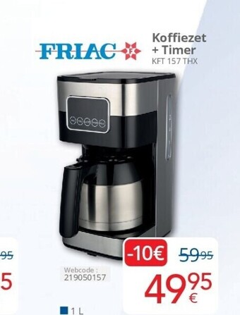 Koffiezet + timer
