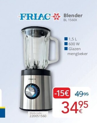 Eldi Blender bl 1560x aanbieding