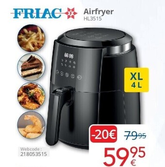 Eldi Airfryer hl3515 aanbieding