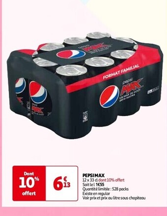 Pepsi max