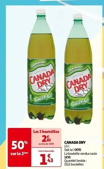 Canada dry 1.5 l