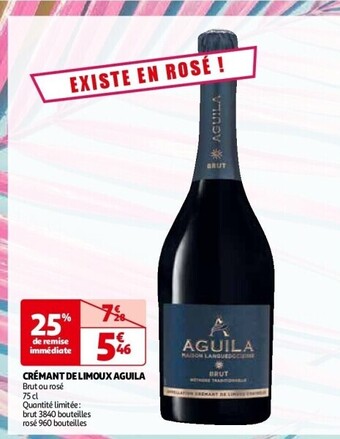 Auchan Crémant de limoux aguila aanbieding