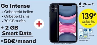 Carrefour Iphone 11 64 gb aanbieding