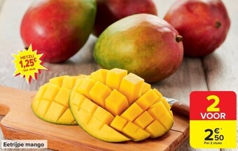 Carrefour Eetrijpe mango aanbieding