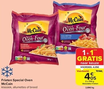 Carrefour Frieten special oven mccain aanbieding