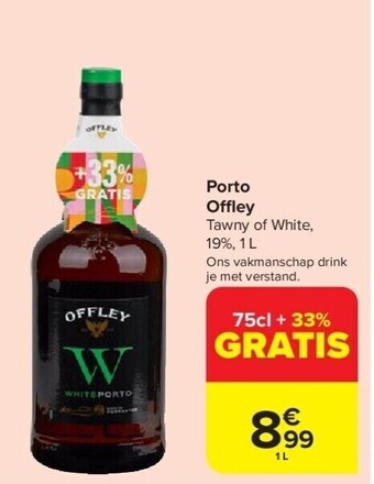 Porto offl ey tawny of white, 19%, 1 l