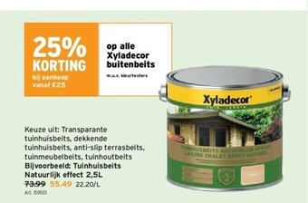 GAMMA Tuinhuisbeits natuurlijk effect 2,5l aanbieding