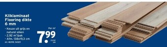 GAMMA Kliklaminaat flooring dikte 6 mm aanbieding